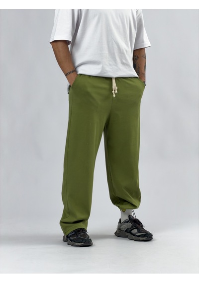 Cocopelli Paça Ayarlamalı Regular Haki Erkek Jogger Pantolon Coc3565