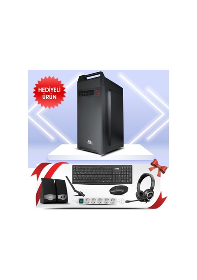 Force-f3k  Intel İ5-12400  16gb Ram  512gb Ssd  Paylaşımlı Ekran Kartı  Paket Bol li