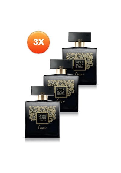 Avon Little Black Dress Lace Kadın Parfüm EDP 3 x 50 ML