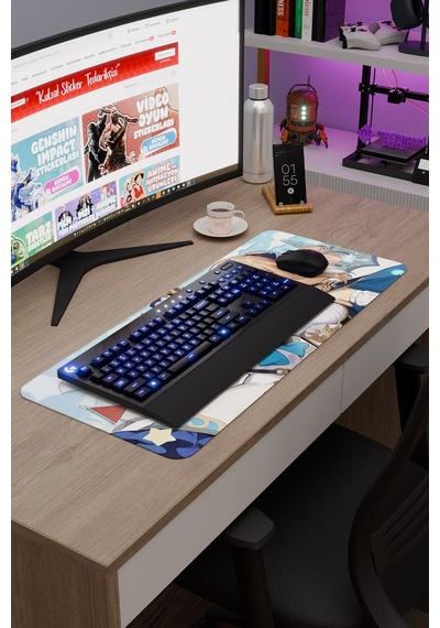Barbara Genshin Impact Anime Gacha V2 - 70x30 Xl Gaming Mouse Pad Fare Altlığı