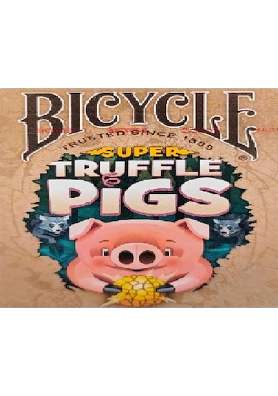 Bicycle Super Truffle Pigs Hınzır Premium Oyun Kağıdı Koleksiyonluk İskambil Kartları Destesi