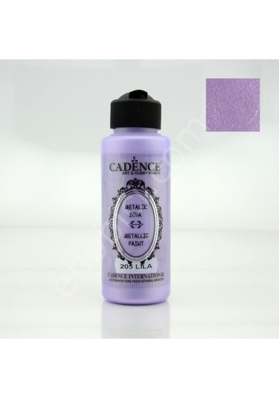 Cadence Metalik Boya - 205 Lila 120Ml