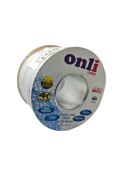 Onli Rg59-U4 Mini Tekli Anten Kablosu 200Metre