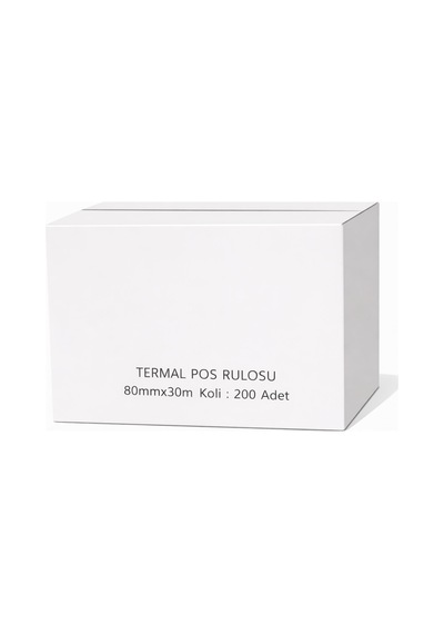 Termal Pos Rulosu 80x30 10lu 20 Paket Koli