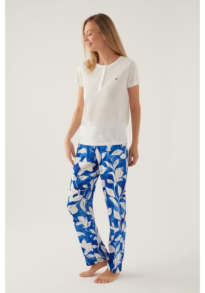 Pierre Cardin 8834 Arm Kadın Kısa Kol Pijama Takımı 001