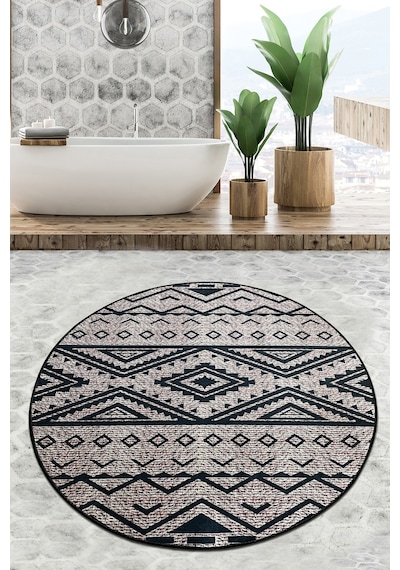 Tent Çap Banyo Halısı Djt 160x160 cm