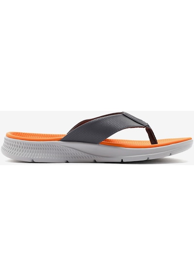 Skechers Skechers Go Consistent Sandal - Synthwave Erkek Gri Parmak Arası Terlik 229035 Gyor Gri