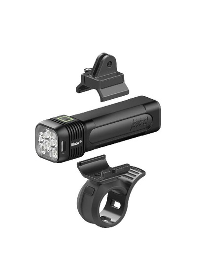 Knog Blinder 1400 Lümen Ip67 Bisiklet Ön Far Aydınlatma Siyah