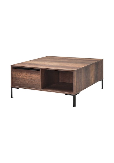 Kare Orta Sehpa - Koyu Ceviz Oslo Ceviz 90x42x90 Cm Gxyxd