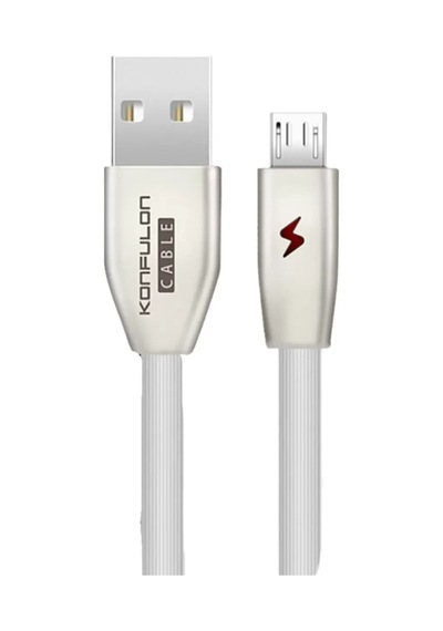 Mey Najmaddin S53 Led Işıklı Micro Usb Kablo 1m 3a - Beyaz Najmaddin Belirtilmemiş