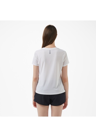Under Armour Launch Leeve Kadın Beyaz Koşu T-shirtü 1382434 Beyaz