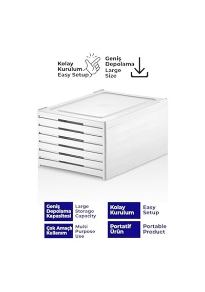 Coverest 6 Katlı Katlanabilir Organizer, Çok Amaçlı Ayakkabılık, Taşınabilir Portatif, 25.5 X 34.5 X 105 Cm Beyaz Açık Ceviz Coverest 6 Katlı Katlanabilir Organizer, Çok Amaçlı Ayakkabılık, Taşınabilir Portatif, 25.5 X 34.5 X 105 Cm Beyaz Açık Ceviz