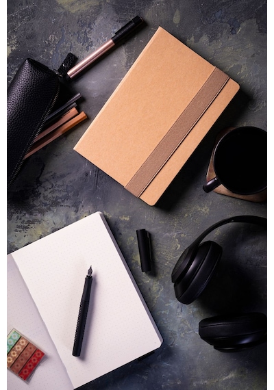 Copelle Kraft 14 21 Cm 120 Yaprak Bullet Journal - Noktalı Dolmakalem Defteri Kraft