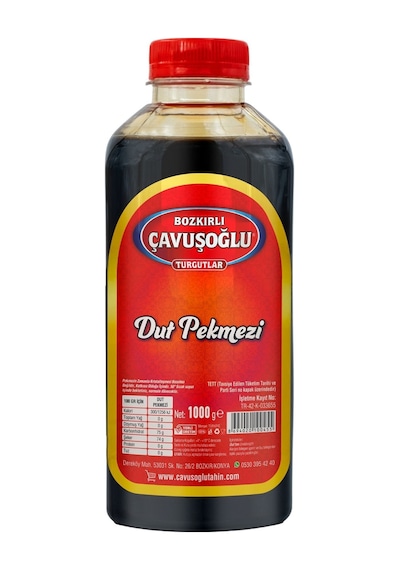 Odun Ateşinde Kepeksiz Bozkır Tahini 930g + Dut Pekmezi 1000g