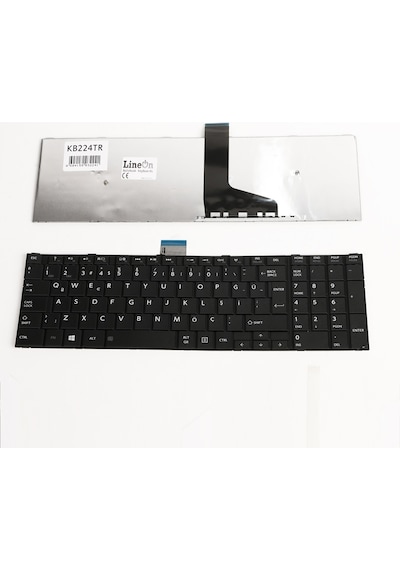 Toshiba Uyumlu V143026Ck1 Klavye Tuş Takımı