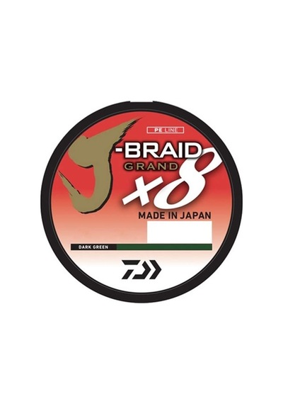 Daiwa Daiwa Jbgd8u8-150gl J-örgü X8 Büyük Örgülü İp, 150 Yard, 8 Lb Test Edilmiş, 5 İnç Çap, Açık Gri