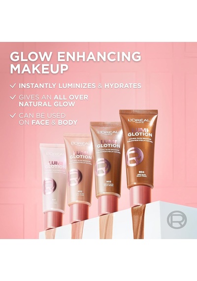L'oreal Paris Glotion All-ın-one Doğal Işıltı Aydınlatıcı Losyon - 904 Deep Glow