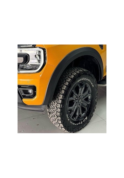 Ford Ranger T9 Slim Dodik Çamurluk Dodik Seti / Fender Flare Mat Siyah