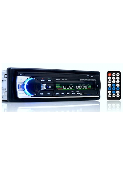 Exvol Oto Teyp Buetooth 2 Usb Çıkışlı Çift Amfi Bluetooth Aux