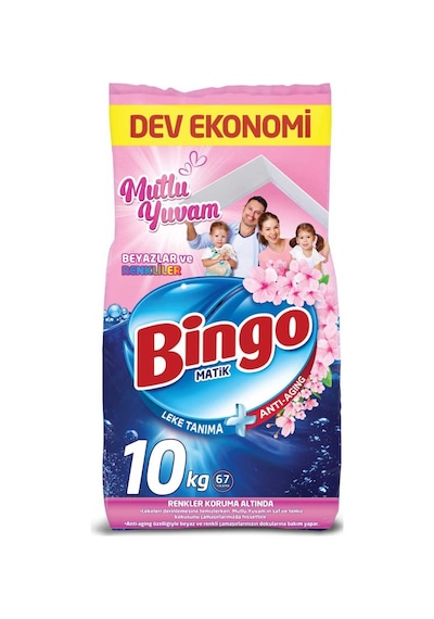 Bingo Matik Mutlu Yuvam 10 Kg Avantaj Paketi Mıchu