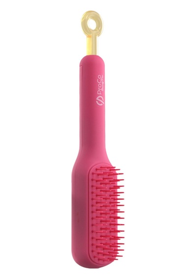 Proco Proco Beauty Pro Kendini Temizleyen Saç Fırçası - Saç Açma Tarama Masaj Fırçası- Soft Touch