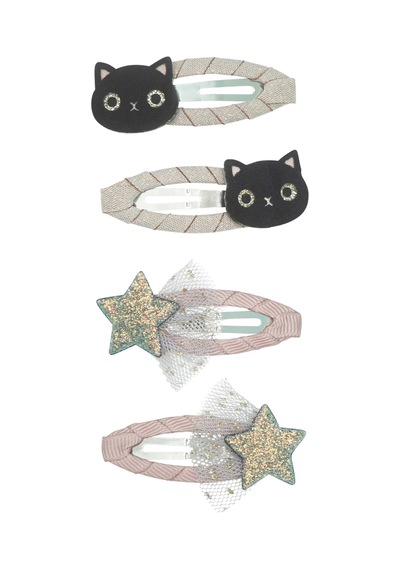 Mimi And Lula Çocuklar Için Büyülü Kedi Klipsleri Çok Renkli