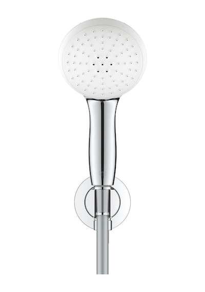 Grohe Tempesta 110 Su Çıkış Dirsekli El Duşu Seti 2 Akışlı Rain, Jet - 26406003 Gri - Gümüş