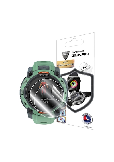 Garmın Instinct 3 45 Mm İle Uyumlu Ipg Hydrogel Ekran Koruyucu 2 Adet
