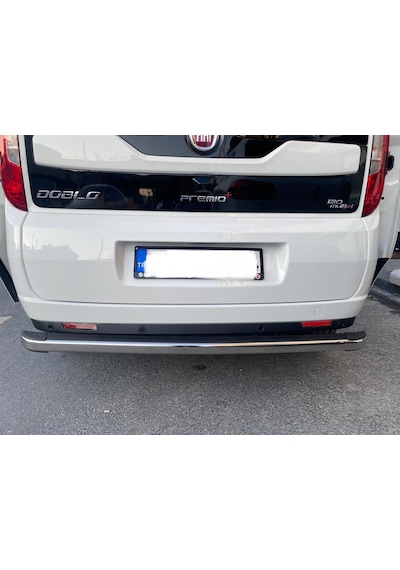 Omsa Doblo Ms Line Arka Basamak Krom Alınlı Siyah 2010ve Sonrası