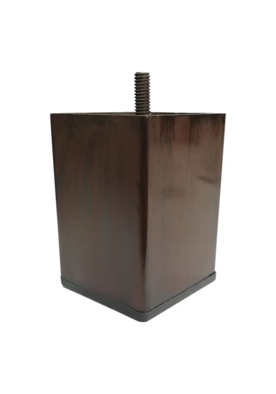 Cateksss Karre Ayak 70x70 10 Cm 3/8 Ahşap - 5 Li Paket Gümüş