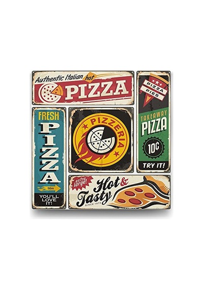 Pizza Tablosu - 70x70cm