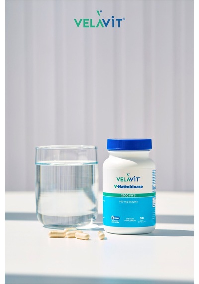 Velavit V-Nattokinase Takviye Edici Gıda 30 Kapsül