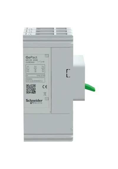 Schneider Electric Gopact Mccb G20B3A50 80A 25Ka Ayar Sahalı Şalter (200B, 3P3D)