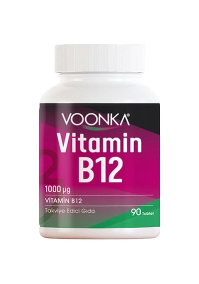 Voonka Vitamin B12 90 Tablet 3 Adet