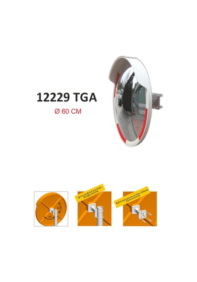12229 Tga Çap 60Cm Evelux Trafik Güvenlik Aynaları