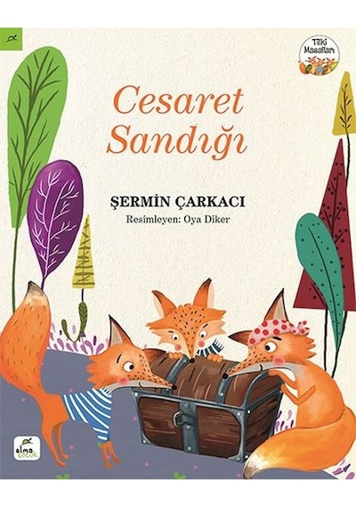 Cesaret Sandığı Tilki Masalları - Şermin Yaşar - Elma Yayınevi