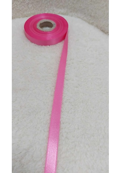 Pembe Saten Kurdele 1,5 Cm 30 Metre 1 Top