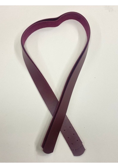 Karantuhafiye Dikmeli Spor Sap / Çanta Sapı / Deri Dikmeli Sap 70 Cm Bordo Bordo