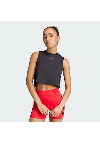 Black Adidas Kadın Günlük Atlet Boxy Tank 3s Jj3501 Siyah