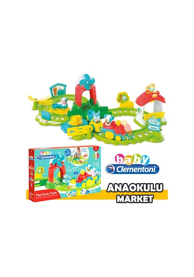 17385 Baby Clementoni Çiftlik Treni / +12 Ay