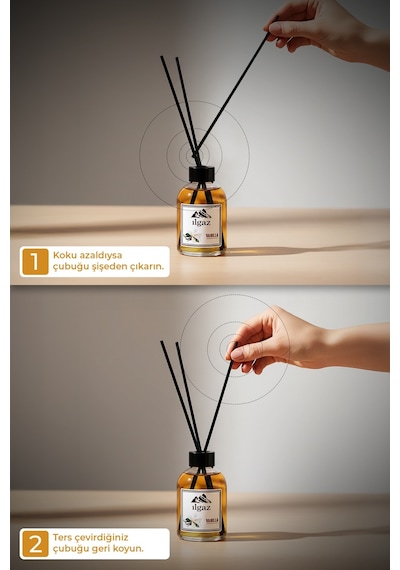 Ilgaz Oda Kokusu Bambu Çubuklu Vanilla 110 ML