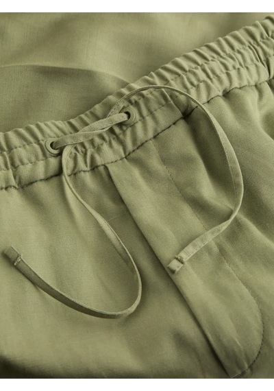 Calvin Klein Lycl Cotton Lınen Jo, Mss Yeşil Erkek Pantolon