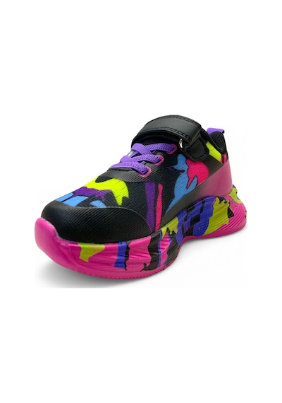 Marco Kids 332 Kız Çocuk Rahat Sneaker Siyah