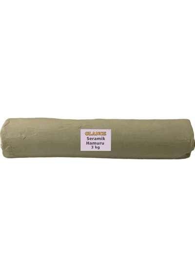 Seramik Hamuru 3 Kg Beyaz
