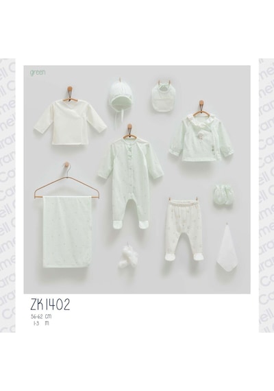 Caramell Mini Lamb 10'lu Set Hastane Çıkışı 2025 Yeşil