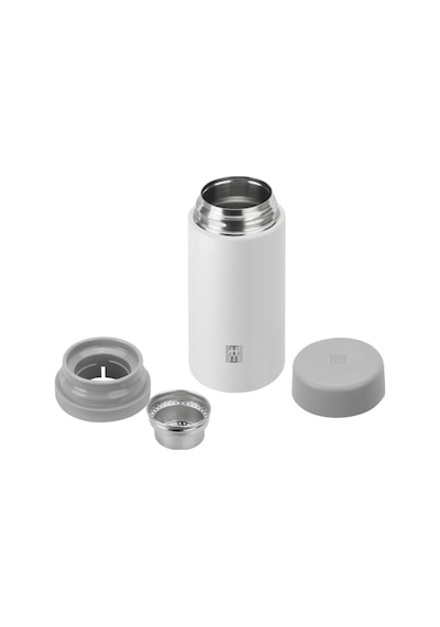X1 Zwilling Süzgeçli Termos Matara Beyaz 420 Ml Py48-4