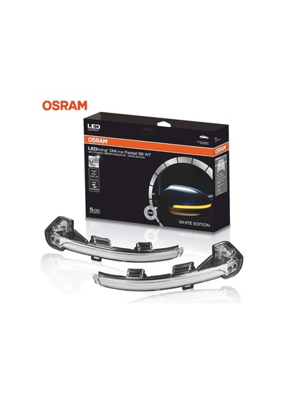 Osram Ayna Sinyal Lambası Kayar Ledli Beyaz Vw Arteon/golf Vııı/passat B8 2 Ad