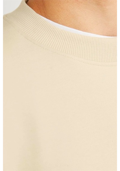 Jack & Jones Jack&jones Erkek Sweatshirt 12261386 Black Beauty Siyah