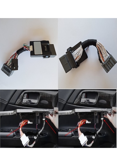 Honda Civic Fc5 2016-2020 Cam Ayna Sunroof Modül Açma Kapatma Soket Sokete