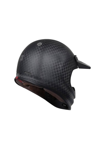 Just1 J-storm Solid Carbon Kapalı Kask Siyah